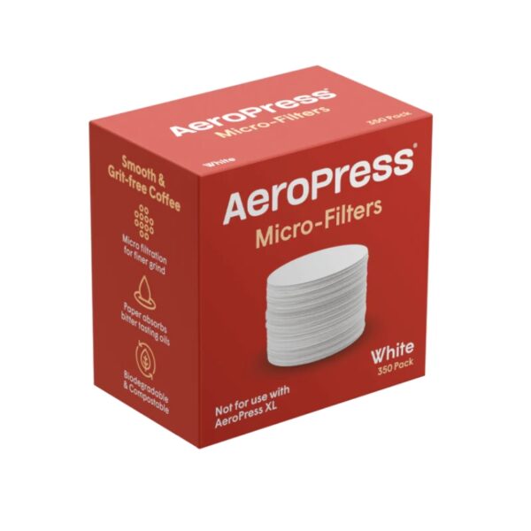 AeroPress 愛樂壓 標準版濾紙 64mm丸型濾紙 美國製造 濾紙補充包