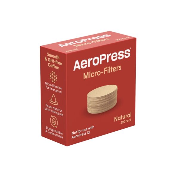 AeroPress 愛樂壓 標準版濾紙 64mm丸型濾紙 美國製造 濾紙補充包
