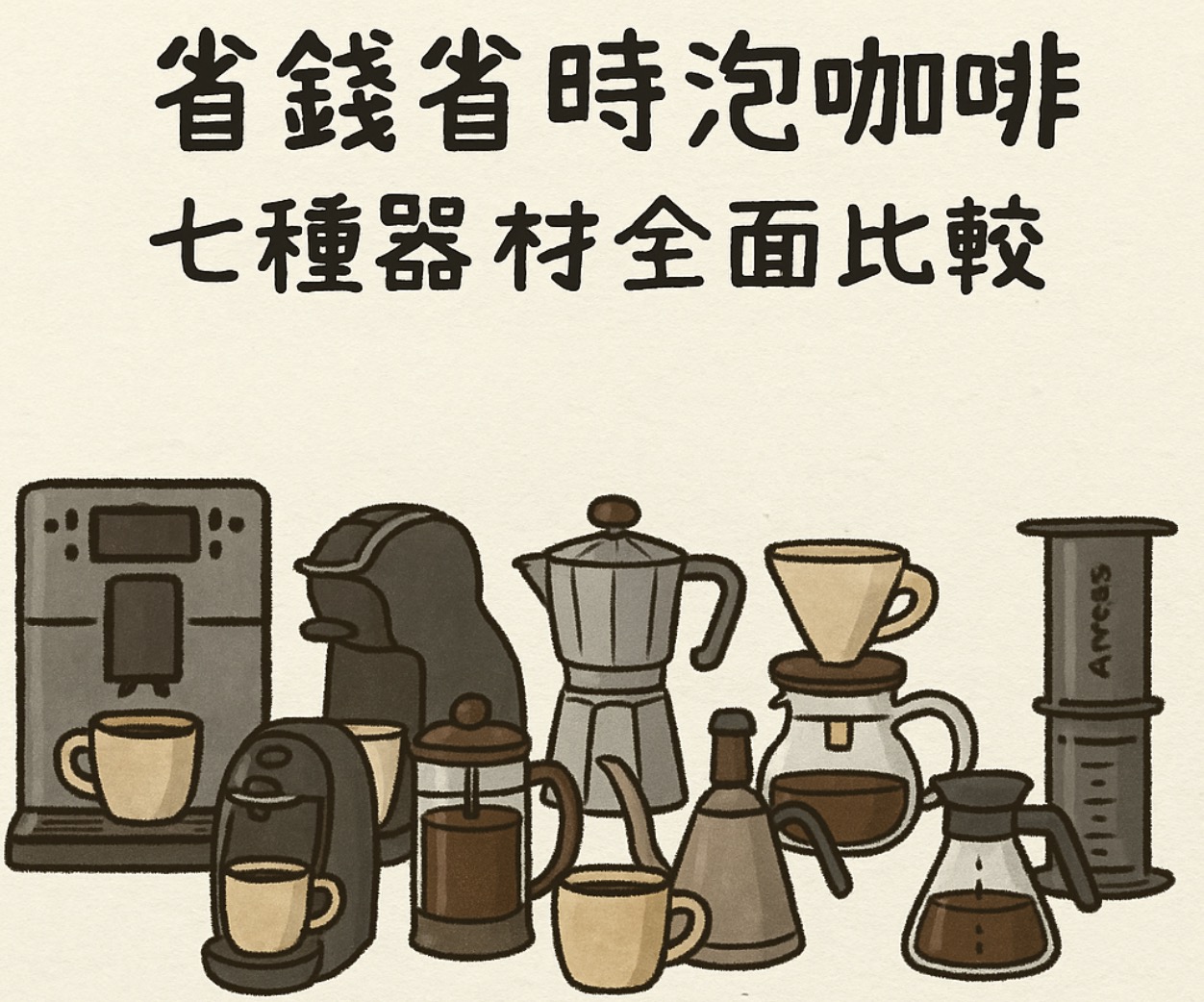 省錢省時間泡咖啡