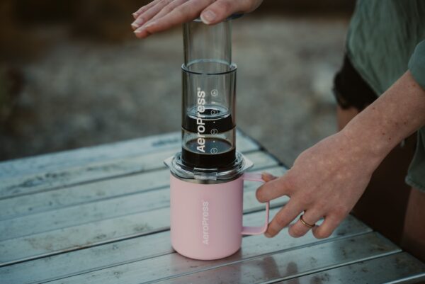 AeroPress 愛樂壓 旅行馬克杯 雙層隔熱不鏽鋼保溫杯（附蓋）