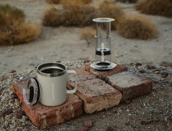 AeroPress 愛樂壓 旅行馬克杯 雙層隔熱不鏽鋼保溫杯（附蓋）