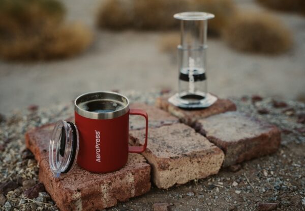 AeroPress 愛樂壓 旅行馬克杯 雙層隔熱不鏽鋼保溫杯（附蓋）