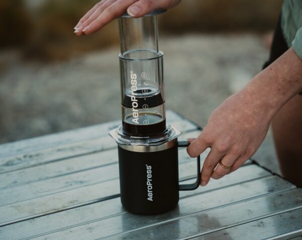 AeroPress 愛樂壓 旅行馬克杯 雙層隔熱不鏽鋼保溫杯（附蓋）