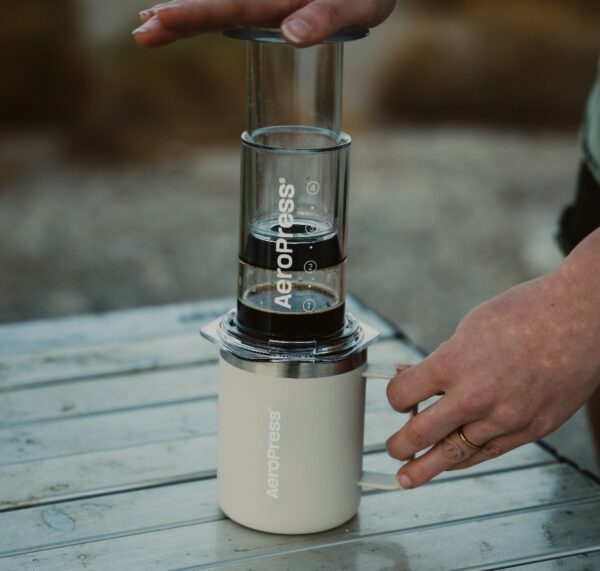 AeroPress 愛樂壓 旅行馬克杯 雙層隔熱不鏽鋼保溫杯（附蓋）