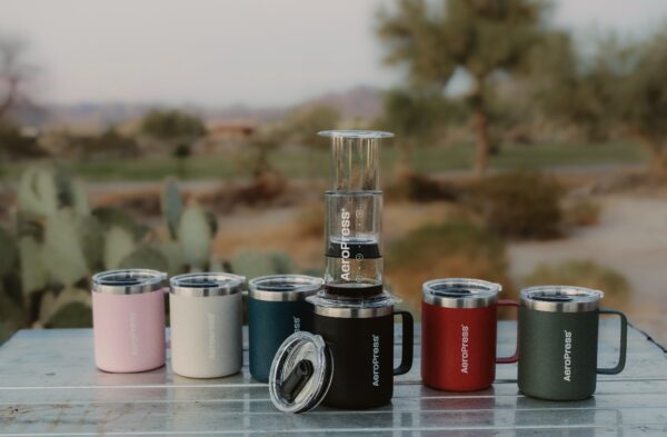 AeroPress 愛樂壓 旅行馬克杯 雙層隔熱不鏽鋼保溫杯（附蓋）