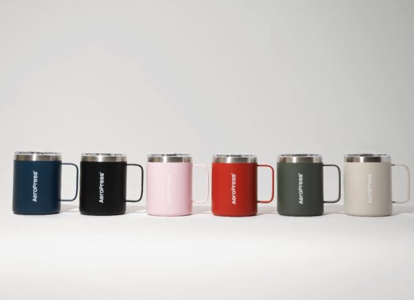 AeroPress 愛樂壓 旅行馬克杯 雙層隔熱不鏽鋼保溫杯（附蓋）