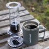 AeroPress 愛樂壓 旅行馬克杯 雙層隔熱不鏽鋼保溫杯（附蓋）