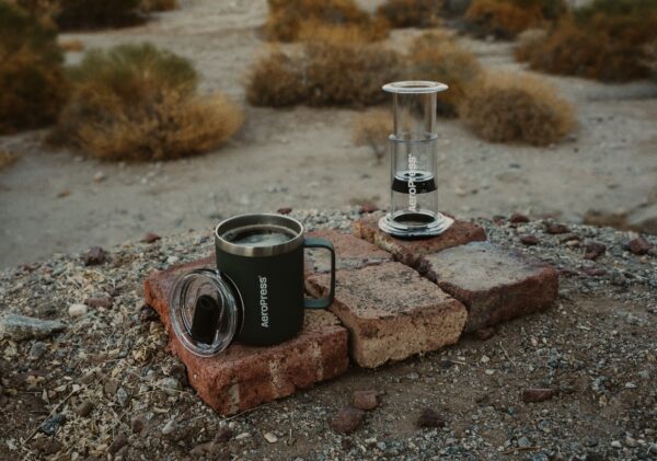AeroPress 愛樂壓 旅行馬克杯 雙層隔熱不鏽鋼保溫杯（附蓋）
