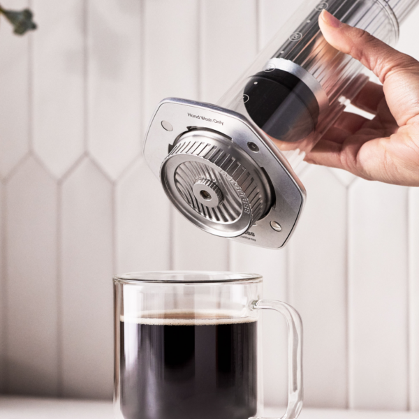 AP_ACC_FCFC_SS_PDP_ATF_5 (預購)AeroPress 愛樂壓 不鏽鋼控速濾蓋 標準版|阻絕滴漏・壓力閥設計