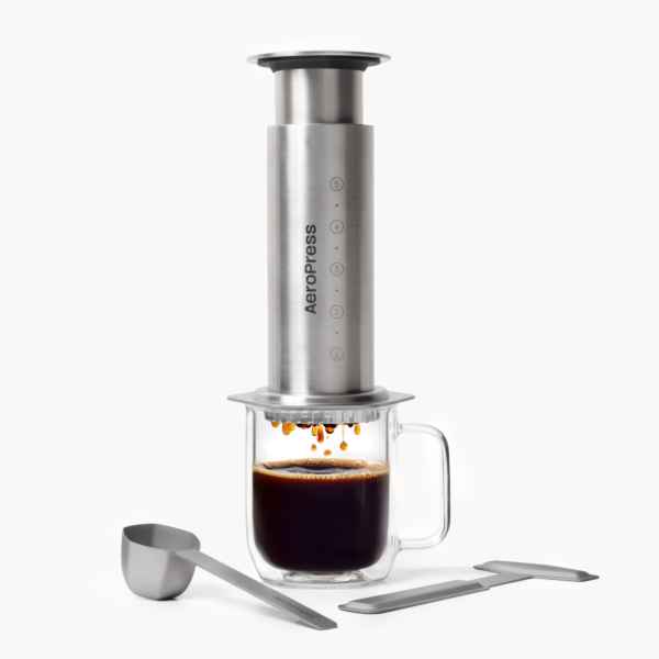 AP_Hero_Stainless_1 (預購)AeroPress 愛樂壓 不鏽鋼版 原色 黑