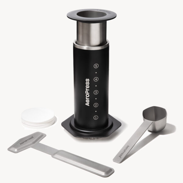 Aeropress_January2026_Black_6b (預購)AeroPress 愛樂壓 不鏽鋼版 原色 黑